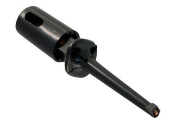 Picture of MINIATURE TEST PROBE HOOK ON BLK 40mm