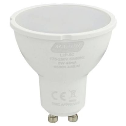 Picture of LAMP LED 5W GU10 220VAC C/WHITE