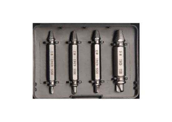 Picture of ALLOY STEEL SCREW EXTRACTOR SET 4PC