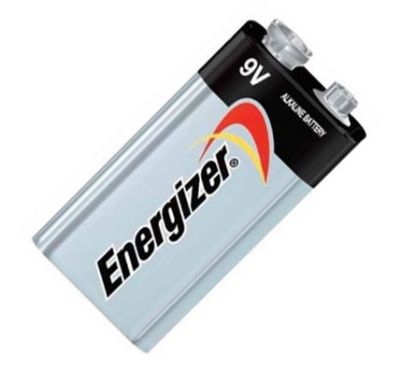 Picture of PP3=9V=ENERGIZER BATTERY 9V ALKALINE
