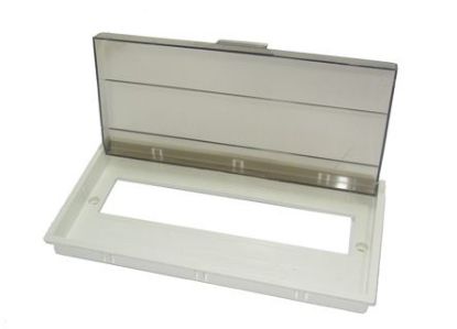 Picture of PLASTIC COVER + FLAP FOR DB BOARD 12WAY