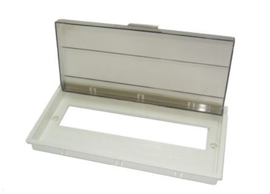 Picture of PLASTIC COVER + FLAP FOR DB BOARD 12WAY