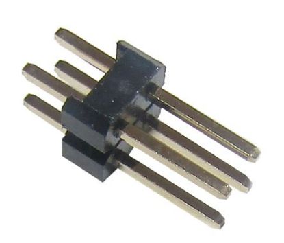 Picture of HEADER DIL 4W 6x2.54x3mm TH=11.5