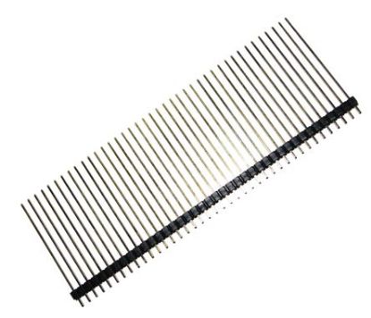 Picture of EXTENDED HEADER SIL STR 40W 2.54  TH=38