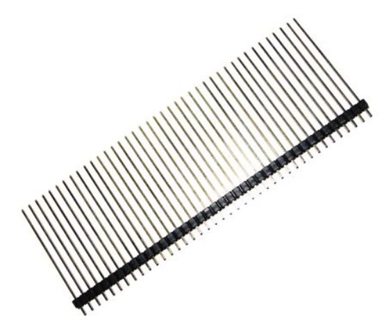 Picture of EXTENDED HEADER SIL STR 40W 2.54  TH=38