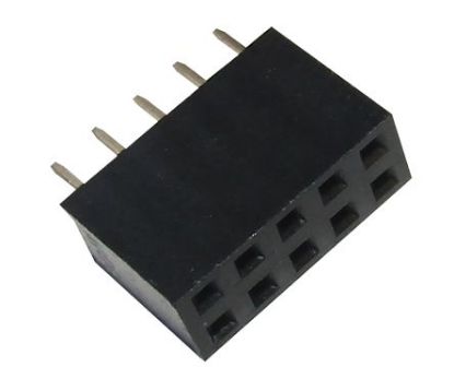 Picture of SOCKET DIL PCB P=2.54mm STR 10W