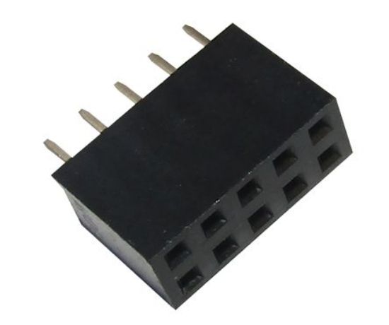 Picture of SOCKET DIL PCB P=2.54mm STR 10W