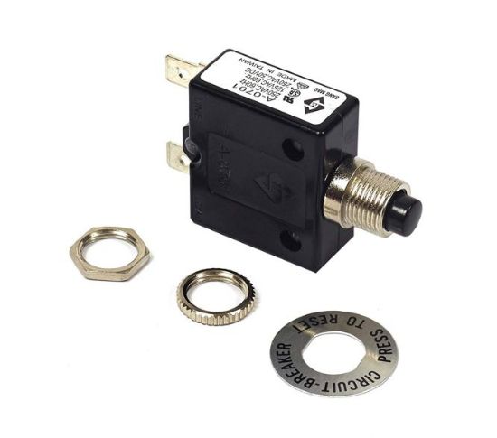 Picture of CIRCUIT BREAKER P/MNT 250VAC 40A  M12 HEX NUT
