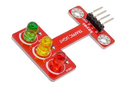 Picture of TRAFFIC SIGNAL RYG 5mm LED 5V 45x28x11mm