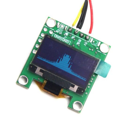 Picture of OLED MUSIC SPECTRUM DISPLAY MODULE DIY