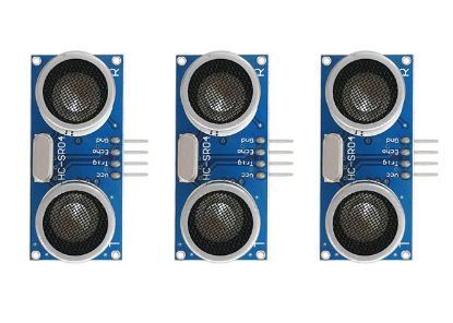 Picture of HC-SR04 ULTRASONIC SENSOR MODULE - 3PCS