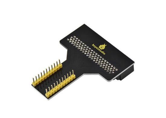 Picture of MICRO:BIT T-TYPE SHIELD ADAPTER BLK