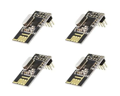 Picture of 4PCS NRF24L01 2.4GHz WIRELESS TRANSCEIVER RF