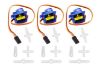 Picture of 3PCS MINI SG90 9G 90-DEG SERVO MOTOR BLUE