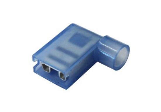 Picture of TERMINAL FULL-INS FLAG BL 6.35mm
