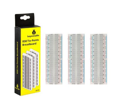 Picture of H/QUALITY BREADBOARD 830 POINT SOLDERLESS - 3/BOX