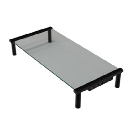 Picture of MINI GLASS STAND / TABLE HUB 53x25x9cm BLACK