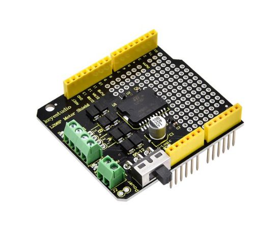Picture of L298P SHIELD BOARD WITH POWER SWITCH