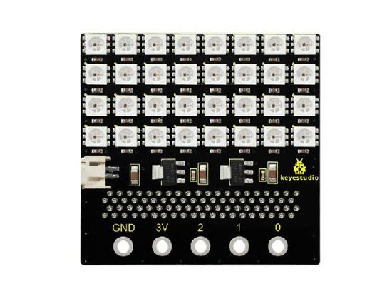 Picture of MICRO:BIT SK6812 4X8 LED DOT MATRIX DISPLAY SHIELD