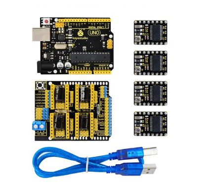 Picture of CNC CONTROLLER KIT FOR ARDUINO WITH DRIVERS