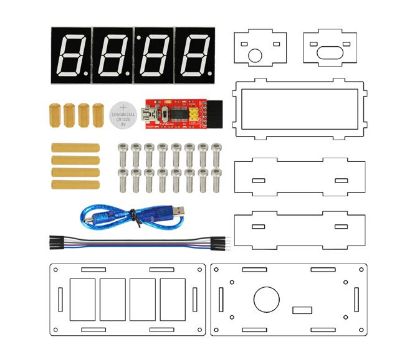 Picture of ARDUINO BASED ELECTRONIC DIGITAL CLOCK KIT