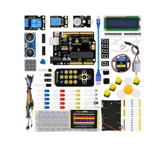 Picture of BASIC STARTER KIT V2 FOR ARDUINO+UNO R3 BOARD