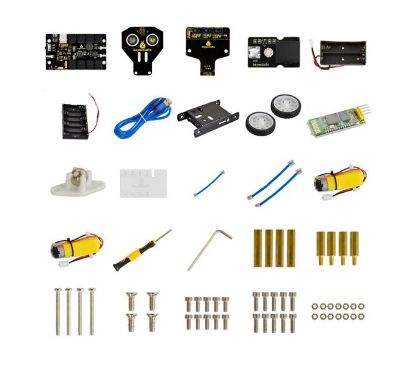 Picture of KEYBOT PROGRAMMABLE EDU ROBOT CAR KIT