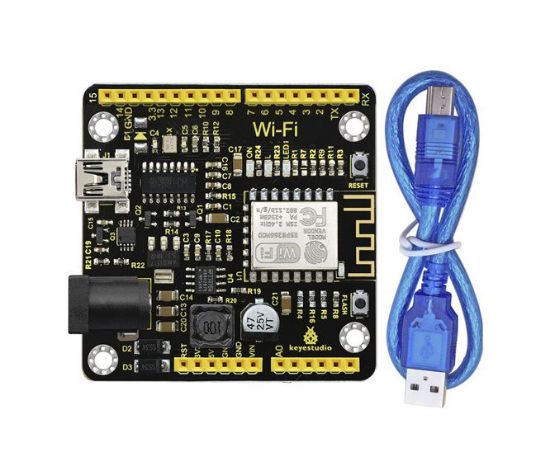 Picture of ESP8266 WI-FI DEVELOPMENT BOARD + USB CABLE