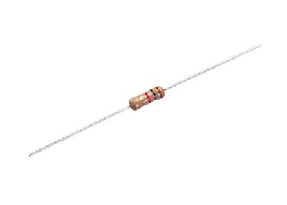 Picture of RESISTOR 1/4W ROUND C/F 5% 4K7 - DEBULK