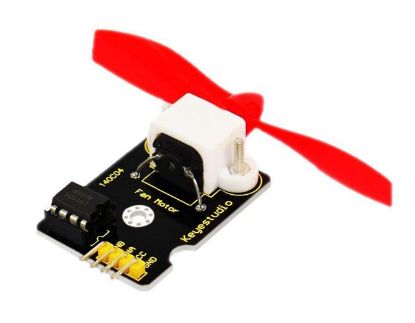 Picture of ELECTRIC MOTOR WITH FAN ON A PCB