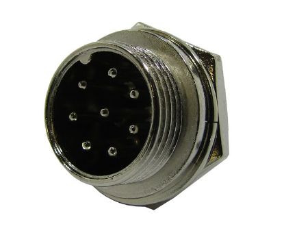 Picture of M16 8W P/M-MIC-PLUG 5A 125V AVIATION CONNECTOR
