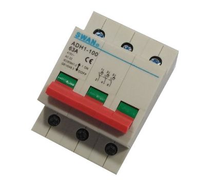 Picture of ISOLATOR 3 POLE 63A DIN RAL