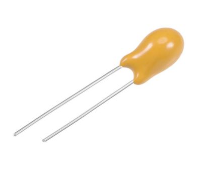 Picture of TANTALUM CAPACITOR BEAD 10uF 16V P=2.5mm