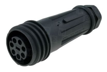 Picture of 7 POLE CONNECTOR PLUG WITH FEMALE CONTACTS