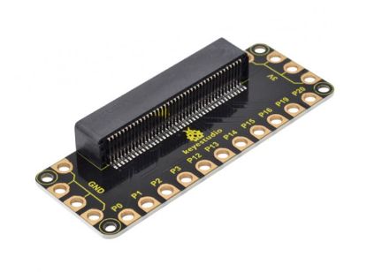 Picture of EDGE CONNECTOR I/O BREAKOUT BOARD SHIELD, MICRO:BIT