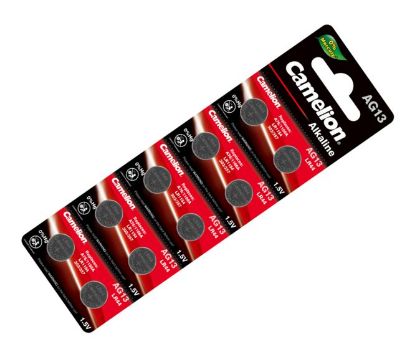 Picture of COIN BATTERY ALKALINE SOX 1.5V 158mAh 11.6x5.4mm - 10/PACK