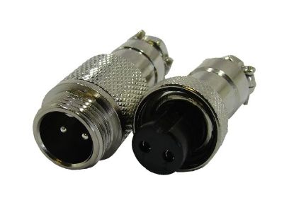 Picture of M13 2W MINI-MIC-PLUG AND SOCKET CONNECTOR SET