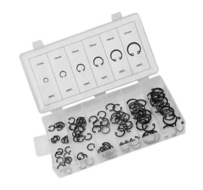 Picture of ASORTMENT OF 100 SNAP-RING / CIRCLIPS