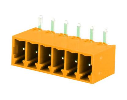 Picture of HEADER R/A PCB-MNT 6P CLOSED P=3.5