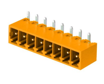 Picture of HEADER R/A PCB-MNT 8P CLOSED P=3.5