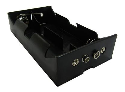 Picture of BATTERY HOLDER 4xSIZE D/UM-1 WITH SNAP TERMINALS