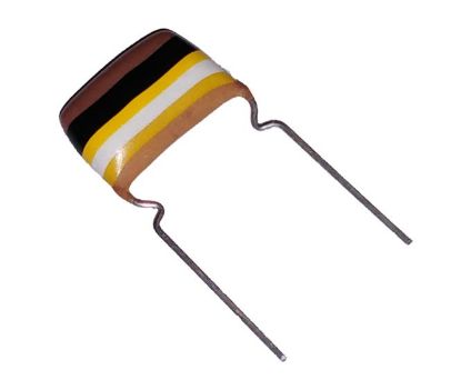 Picture of POLYESTER FILM CAPACITOR 100nF 400V P=15mm