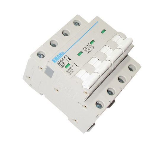 Picture of MINI CIRCUIT BREAKER 6KA C CURVE 4P 32A 415VAC
