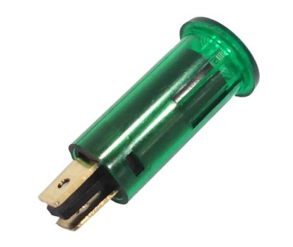 Picture of PILOT LIGHT NEON CLIP-ON D=12.7MM 220VAC GREEN