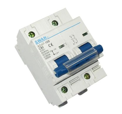 Picture of CIRCUIT BREAKER 10KA C-CURVE 2P 80A