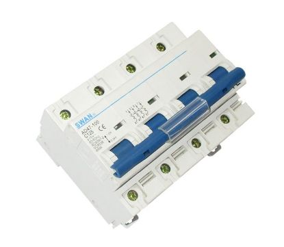 Picture of MINI D/R CIRCUIT BREAKER 6KA C CURVE 4P 125A