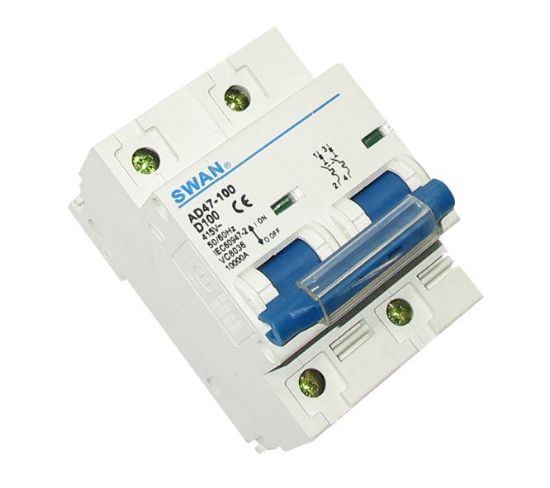 Picture of CIRCUIT BREAKER 10KA D CURVE 2P 100A