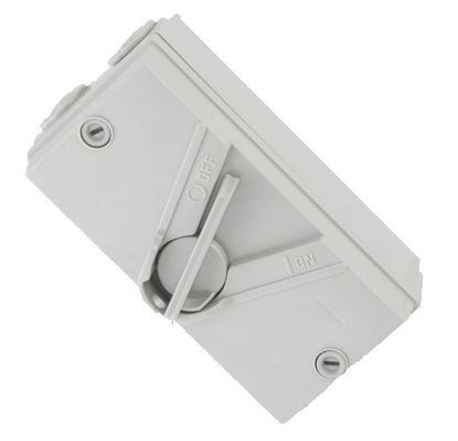 Picture of LOAD BREAK SWITCH 63A 2P 440VAC IP65 ENCL.LOCKABLE ISOLATOR