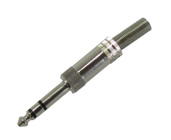 Picture of PLUG 6.3MM STEREO METAL SLEEVE