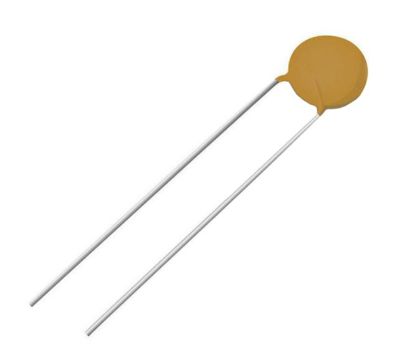 Picture of CERAMIC CAPACITOR DISK 330pF 3000V P=9mm
